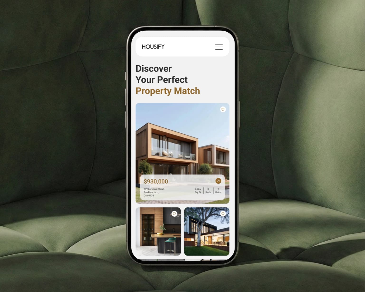 Housify – strona www dla agencji nieruchomości