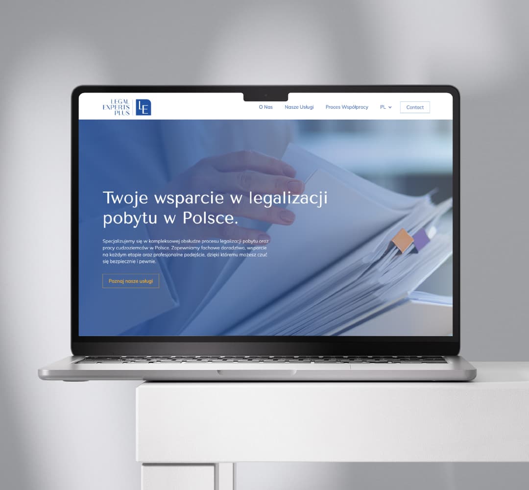 Identyfikacja wizualna
dla Legal Experts Plus