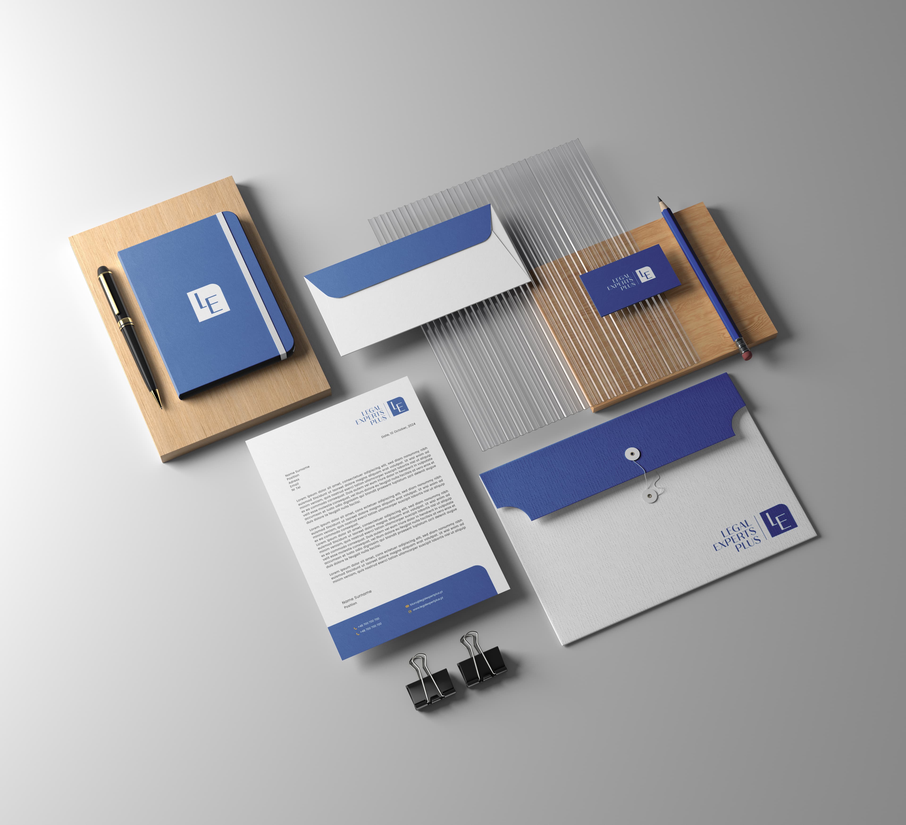 Identyfikacja wizualna
dla Legal Experts Plus