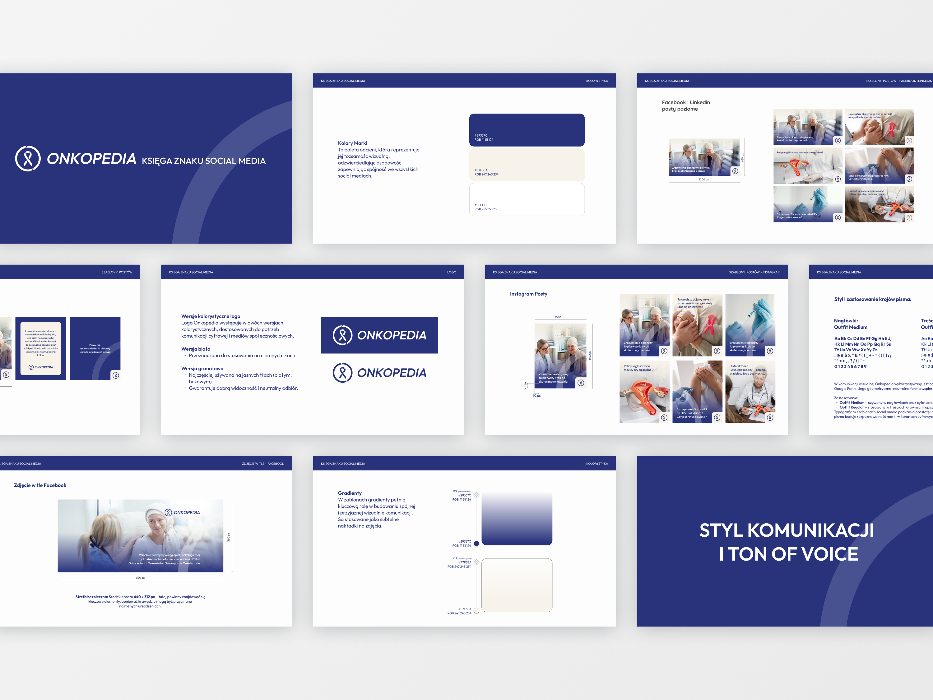 Social Media Grid Layout